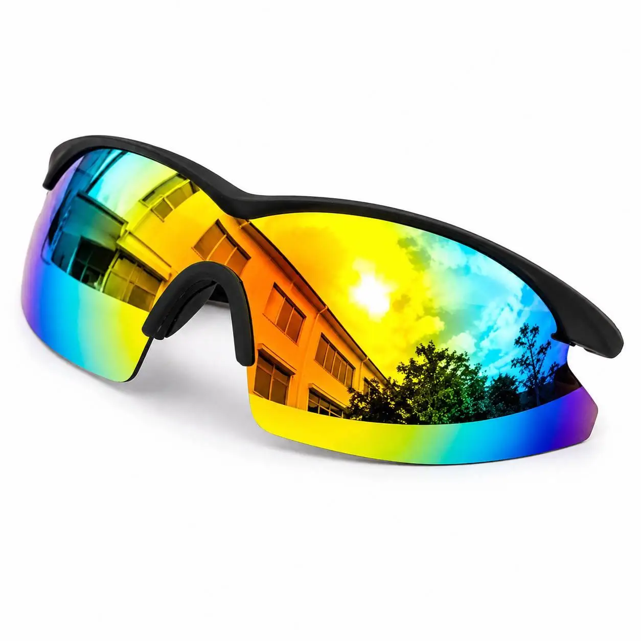 Солнцезащитные очки спортивные Bell+Howell Tac Glasses с антибликовыми зеркальными линзами (M1225) Солнцезащитные очки спортивные Bell+Howell Tac Glasses с антибликовыми зеркальными линзами (M1225)