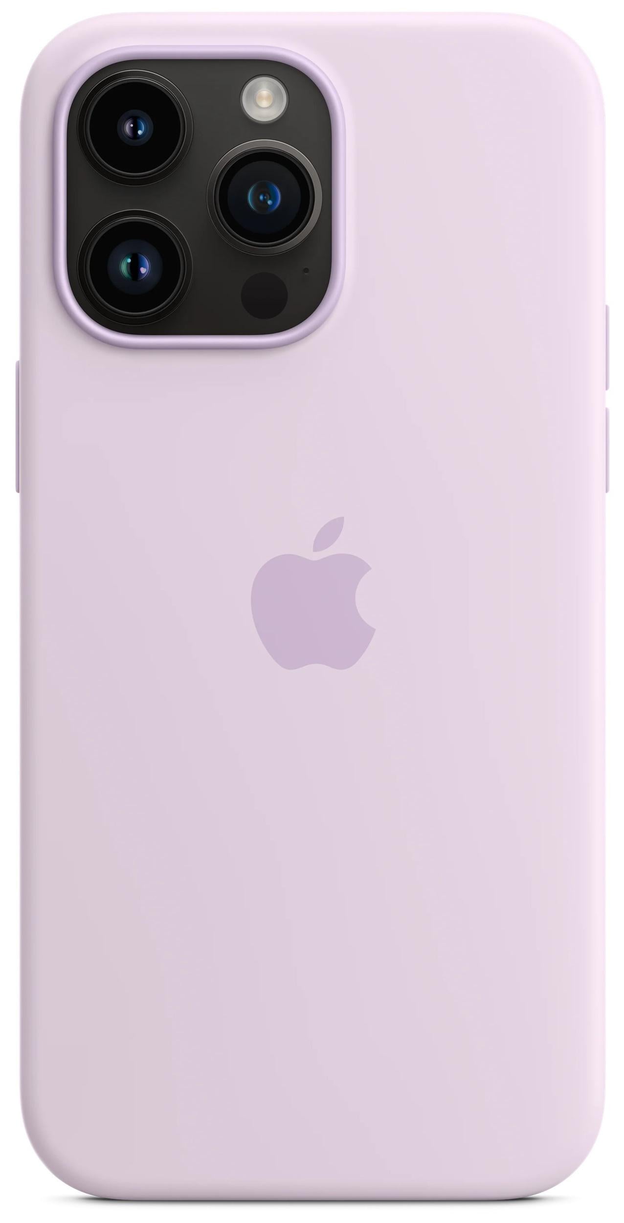 Чехол силиконовый Silicone Case для MagSafe MPTW3ZM/A для Apple Iphone 14 Pro Max 6,7" Lilac Чехол силиконовый Silicone Case для MagSafe MPTW3ZM/A для Apple Iphone 14 Pro Max 6,7" Lilac