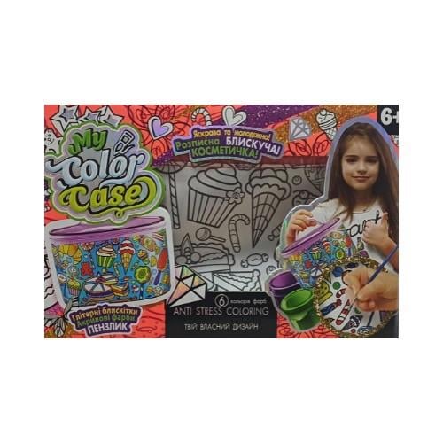 Косметичка-раскраска Danko Toys My Color Case Сладости (CОC-01-01U)