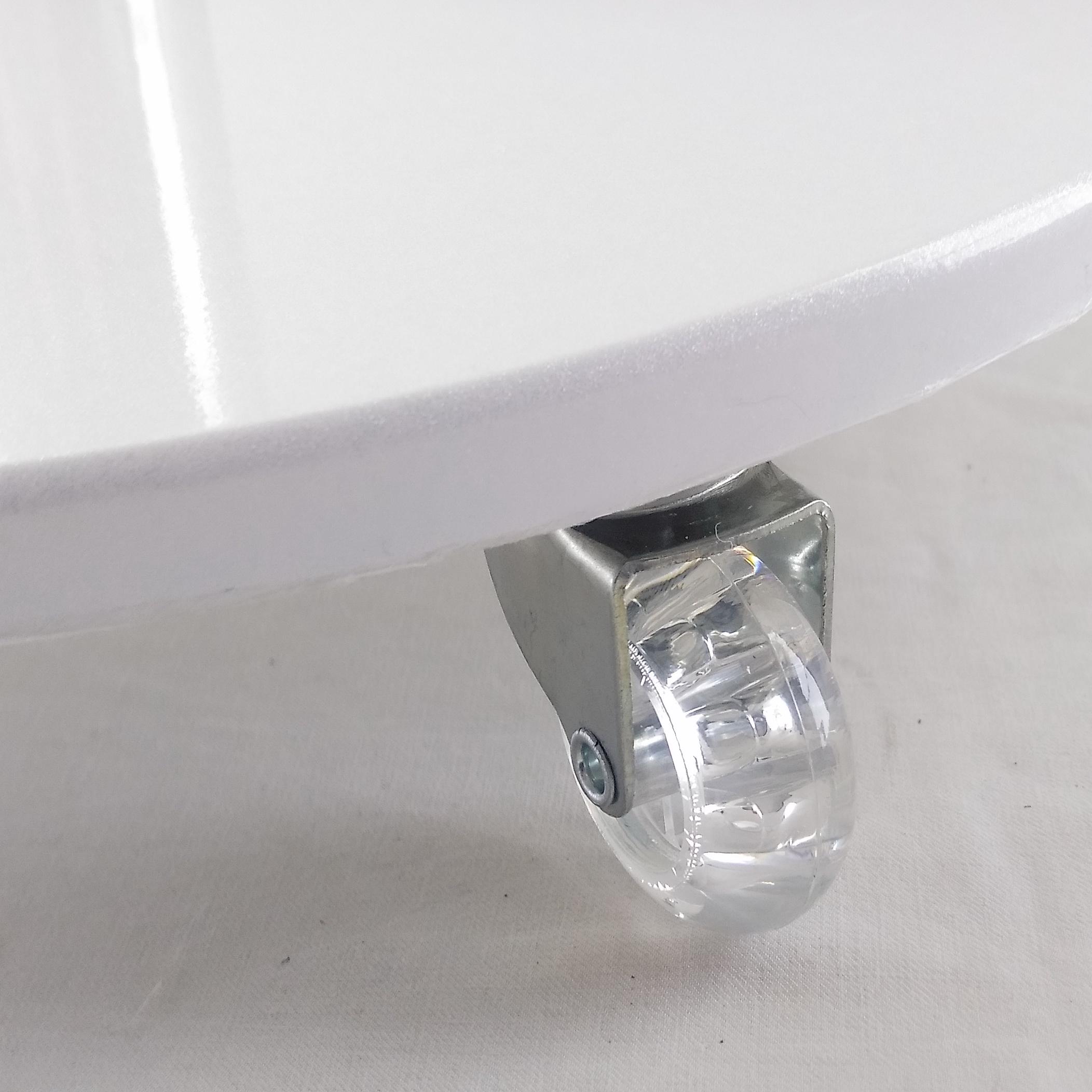 Стол журнальный стеклянный Commus Bravo Light K satin-white-chr60 Белый (444810196) - фото 7 Стол журнальный стеклянный Commus Bravo Light K satin-white-chr60 Белый (444810196) - фото 7