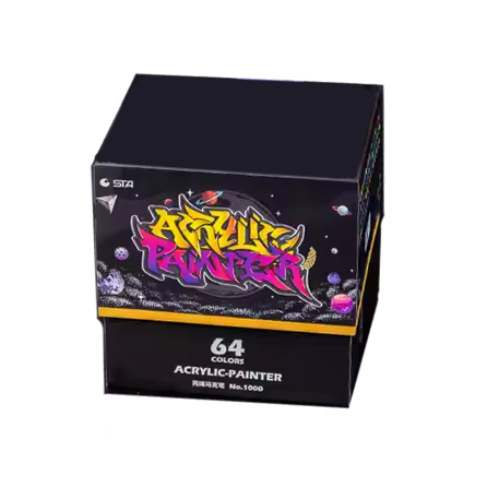 Набор маркеров для рисования акриловых 64 цвета Набор маркеров для рисования акриловых 64 цвета