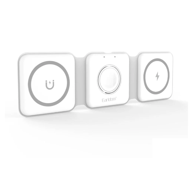Док-станция Earldom ET-WC20 4in1 Wireless Charge White
