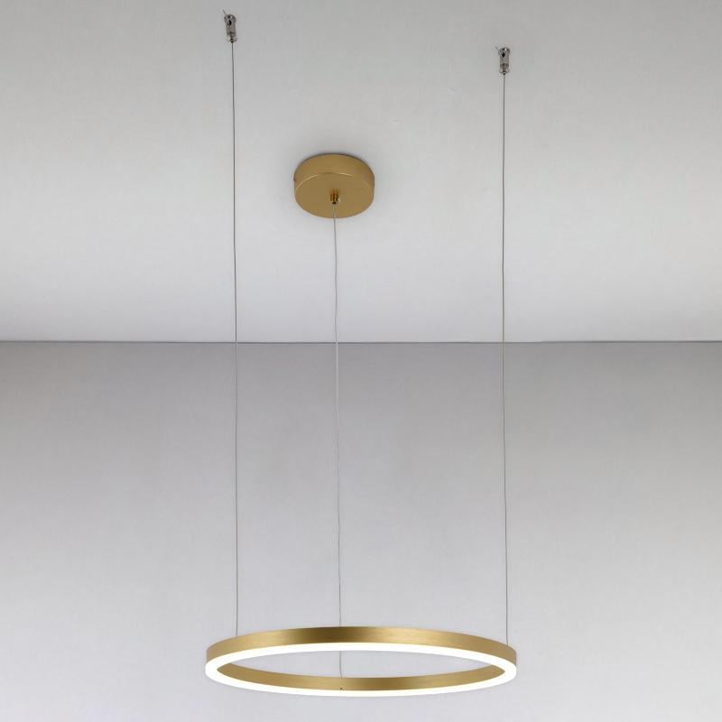 Люстра Light House LS-17119-1 400 MM подвесная LED кольцо Золотой (16394)