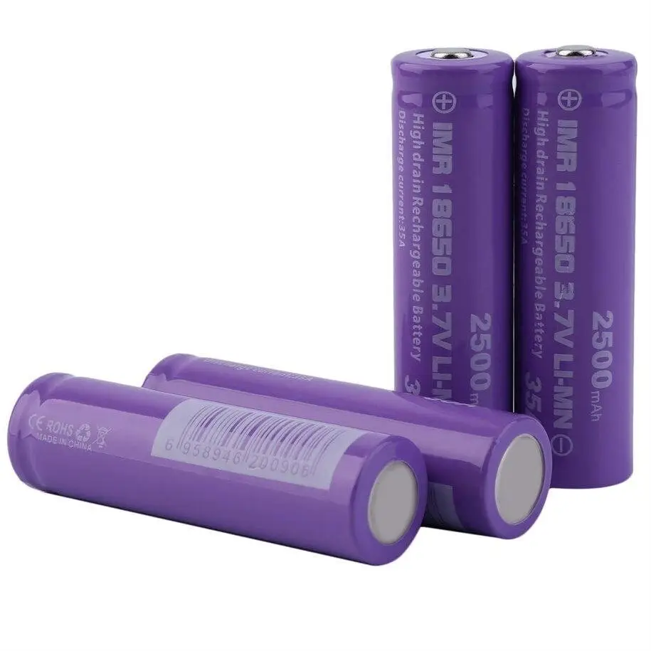 Акумулятор високострумовий IMR 35A 3,7V 2500mAh (18650) - фото 2