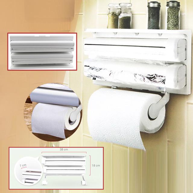 Кухонный диспенсер для полотенец Kitchen Roll Triple Paper Dispenser - фото 3