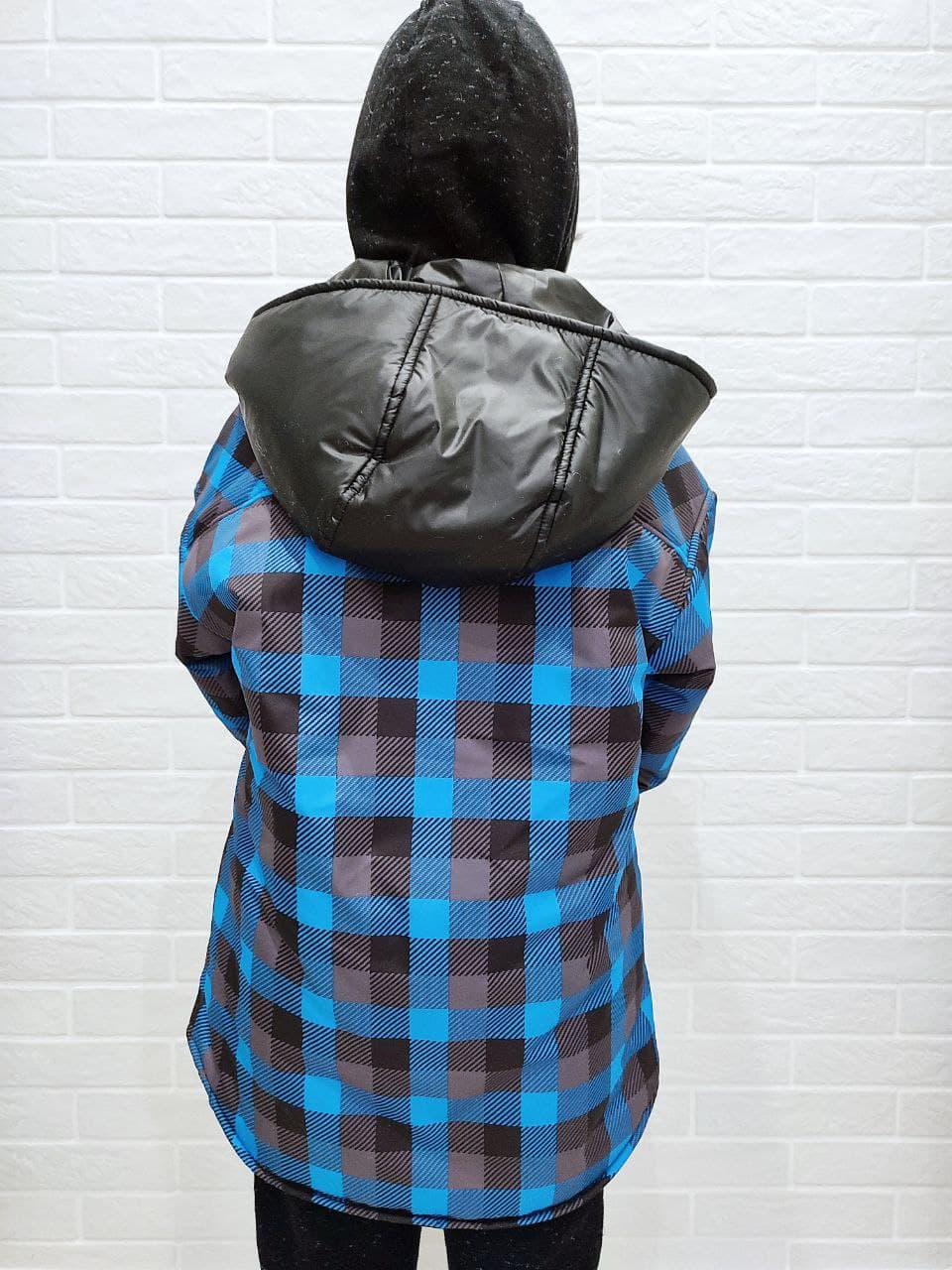 Куртка демісезонна для хлопчика 164 см Синій (PN-47377-164) - фото 5