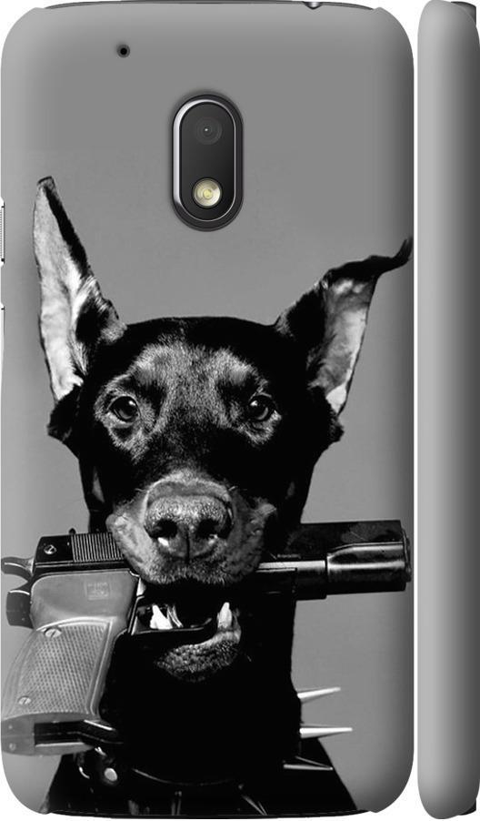 Чехол на Motorola Moto G4 Play Доберман (2745m-860-42517)