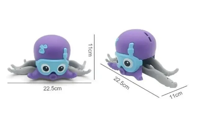 Игрушка для ванны детская Move Octopus Осьминог плавает и ходит - фото 7
