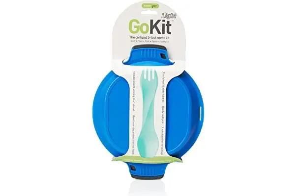Набор посуды Humangear GoKit Light (5-tool) Mess Kit Charcoal/Blue (1054-022.0122)