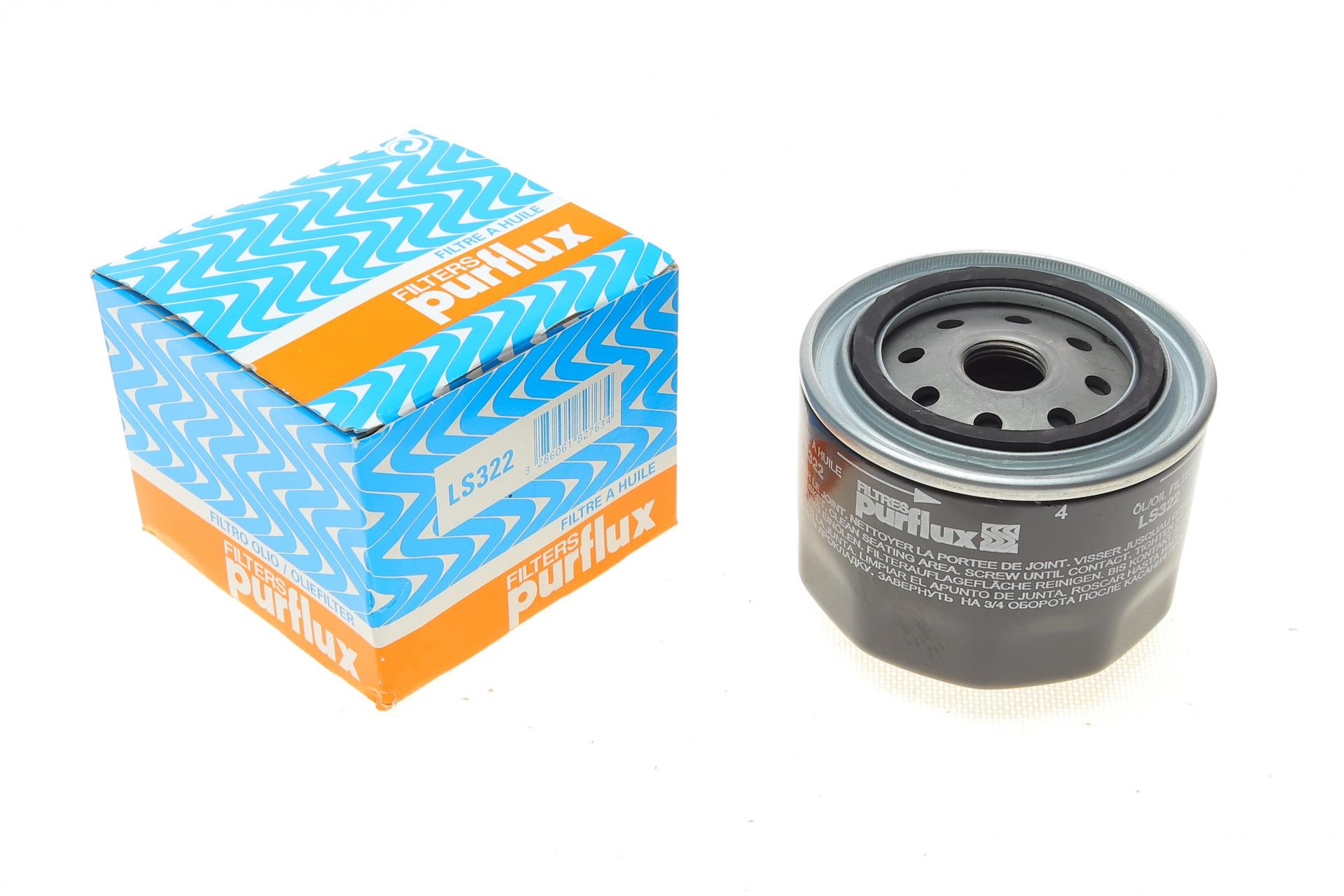 Фильтр масляный PURFLUX для Honda Civic/Accord 2,0 TDi 96-02- (LS322)