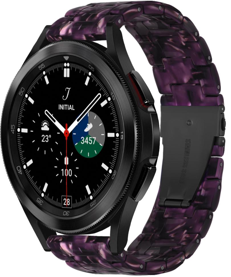 Ремешок из Cмолы Resin для Galaxy Watch 4 Classic 46 мм Violet (28804-2F)