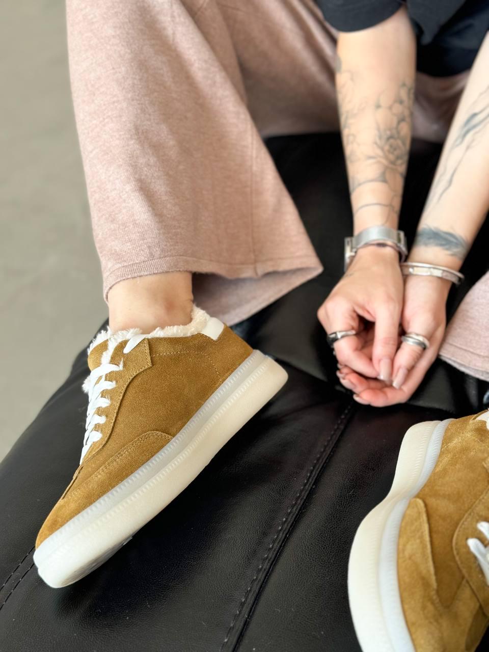 Кеди жіночі на хутрі Maya Shoes р. 38 Гірчичний (3021/1) - фото 24 Кеди жіночі на хутрі Maya Shoes р. 38 Гірчичний (3021/1) - фото 24