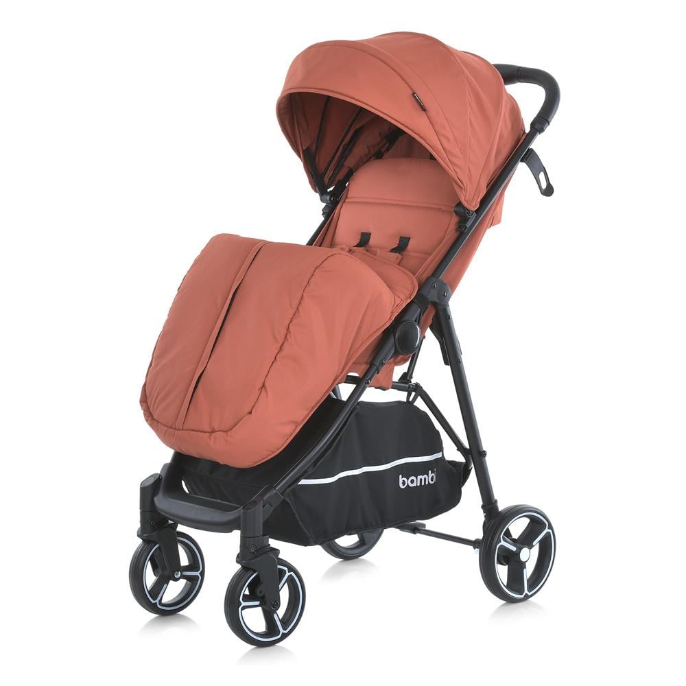 Коляска детская прогулочная Bambi Orange Matt (M 4249-2)