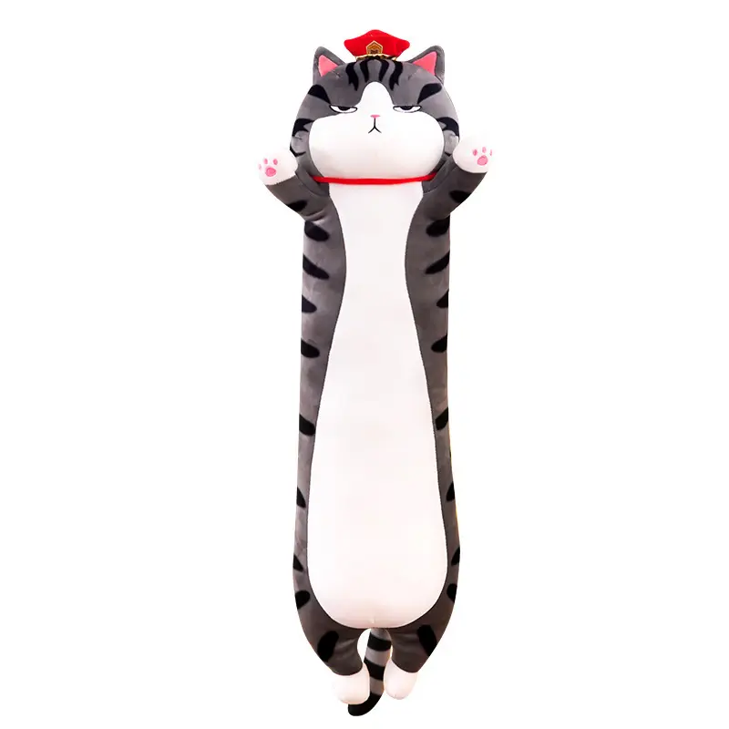 Мягкая игрушка Кот Батон 130 см Серый (TO-153)
