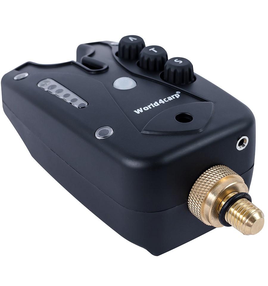 Набор сигнализаторов клева World4Carp c пейджером 4+1 (FA211-4) - фото 5 Набор сигнализаторов клева World4Carp c пейджером 4+1 (FA211-4) - фото 5