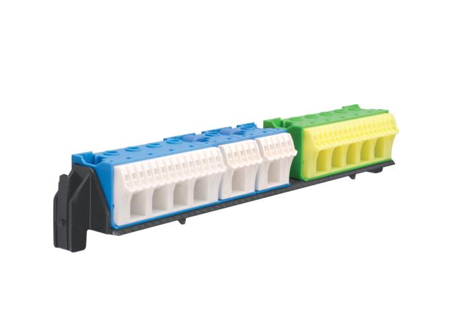 Утримувач з клемами Hager PE/N 21xN+20xPE/5xN+6xPE VZ464 (Х1322)