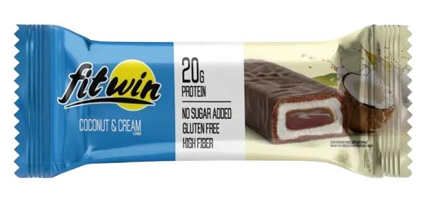 Протеиновый батончик Fitwin Protein Bar крем Кокосовый 60 г