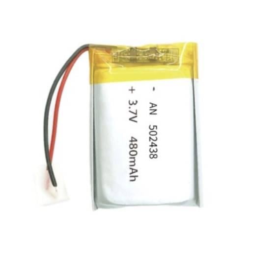 Акумулятор літій-полімерний 3,7В Li-ion 480 мАг 5х24х38 мм (40260)