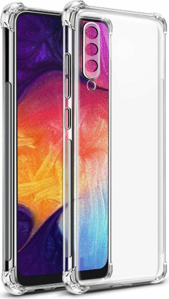Прозрачный чехол UltraAir MultiCam Samsung Galaxy A30s A307 (усиленный углами) (29461)