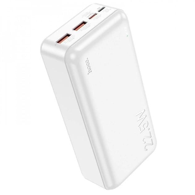 Повербанк Hoco J101B Astute 30000mAh 22.5W White Повербанк Hoco J101B Astute 30000mAh 22.5W White