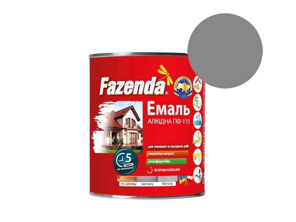 Эмаль алкидная ПФ-115 Fazenda 900 г Серый (960432) - фото 1 Эмаль алкидная ПФ-115 Fazenda 900 г Серый (960432) - фото 1