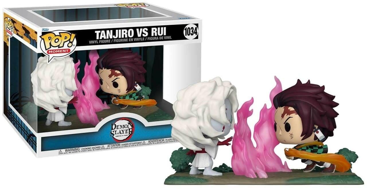 Дитяча ігрова фігурка Funko Pop Demon Slayer Tanjiro vs Rui (DS TR 1034) - фото 1 Дитяча ігрова фігурка Funko Pop Demon Slayer Tanjiro vs Rui (DS TR 1034) - фото 1