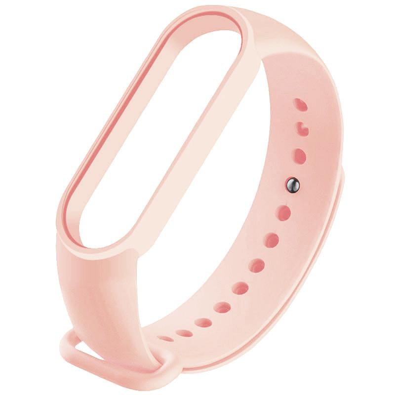 Силиконовый ремешок для Xiaomi Mi Band 7 Chalk Pink