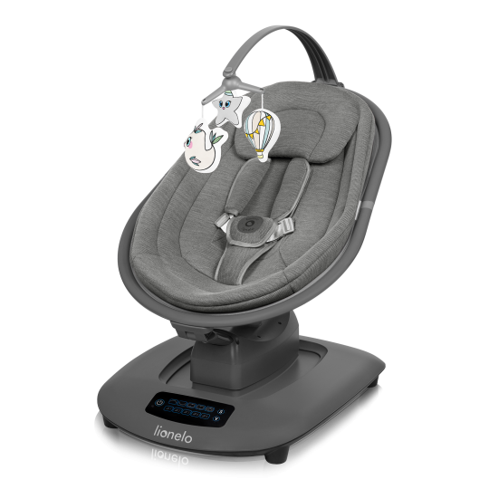 Кресло-качалка Lionelo BLOSSOM Grey/Concrete