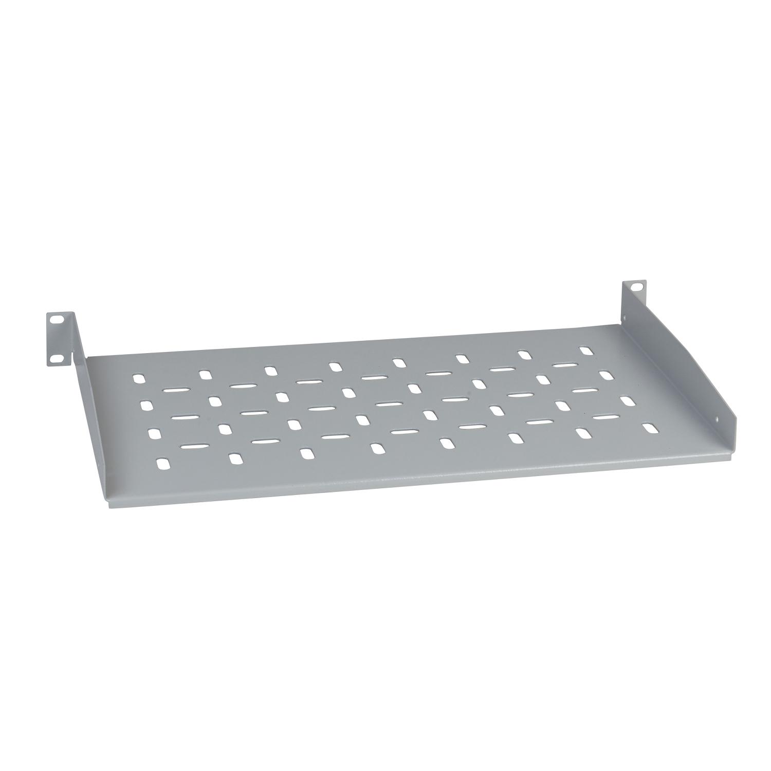 Полка перфорированная Schneider Electric Actassi 19" 1U 250 мм для шкафов (NSYBF1U25P)