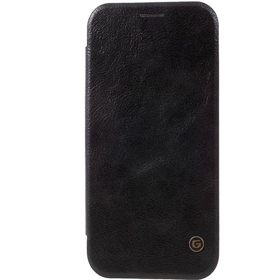 Кожаный чехол книжка G-Case Vintage Business Series для Samsung Galaxy A20 / A30 Черный