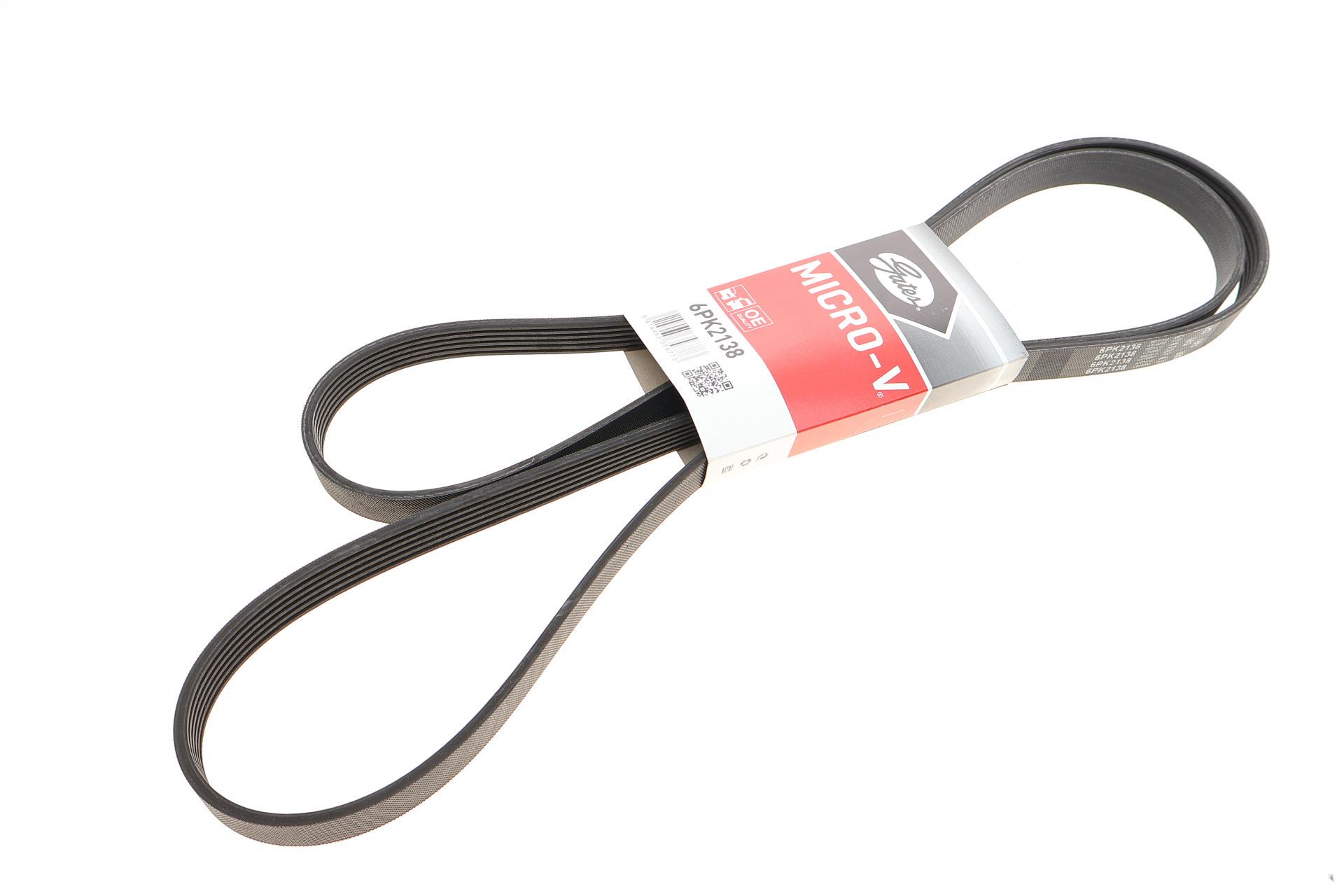 Ремень генератора GATES MB Sprinter 2.9TDI 95-06 OM602 (6PK2138) Ремень генератора GATES MB Sprinter 2.9TDI 95-06 OM602 (6PK2138)