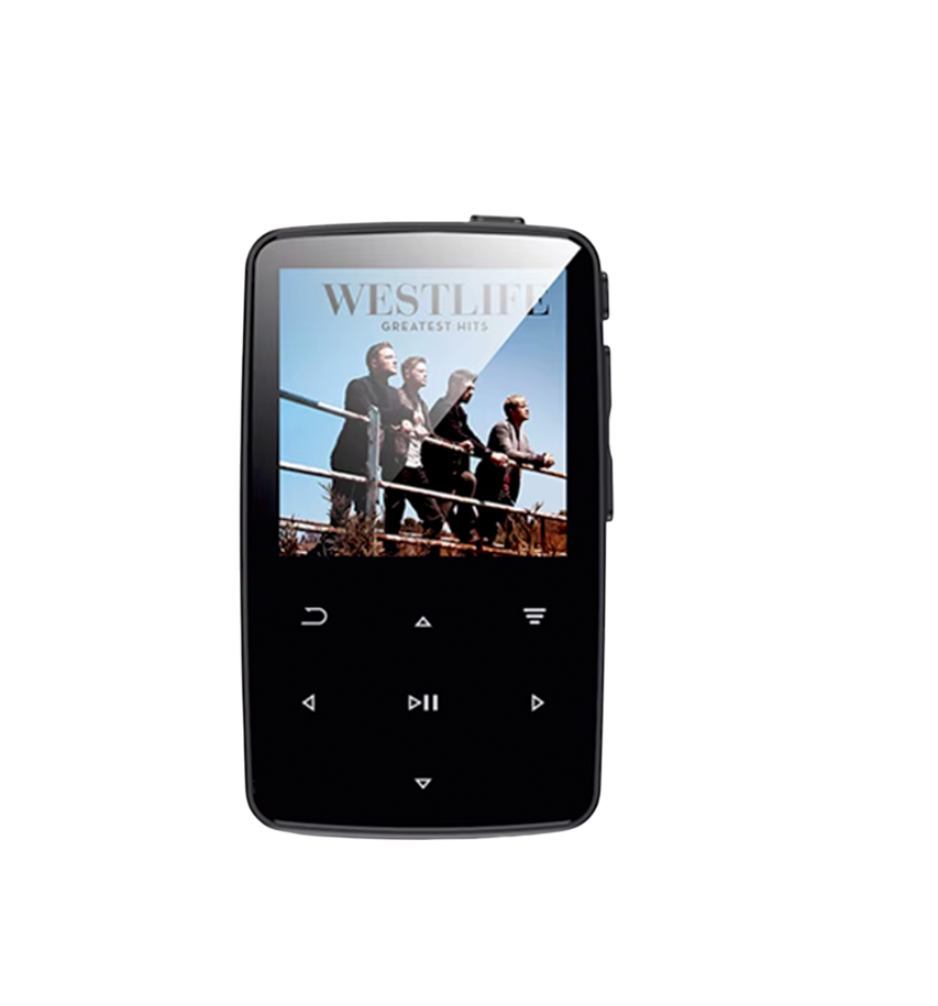 MP3-плеєр Walker Q03 Bluetooth Hi-Fi 16Gb з кліпсою/FM радіо та диктофоном