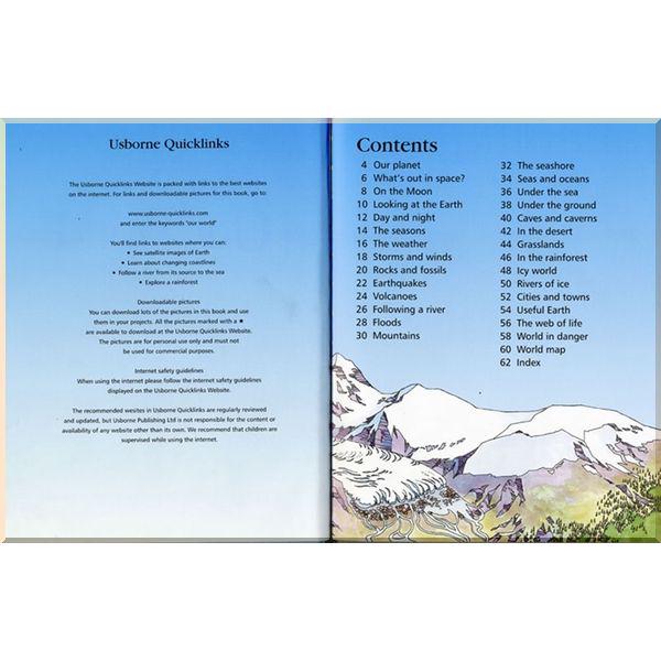 Книга Usborne "First Encyclopedia of Our World" Felicity Brooks (ISBN:9781409514305) - фото 2