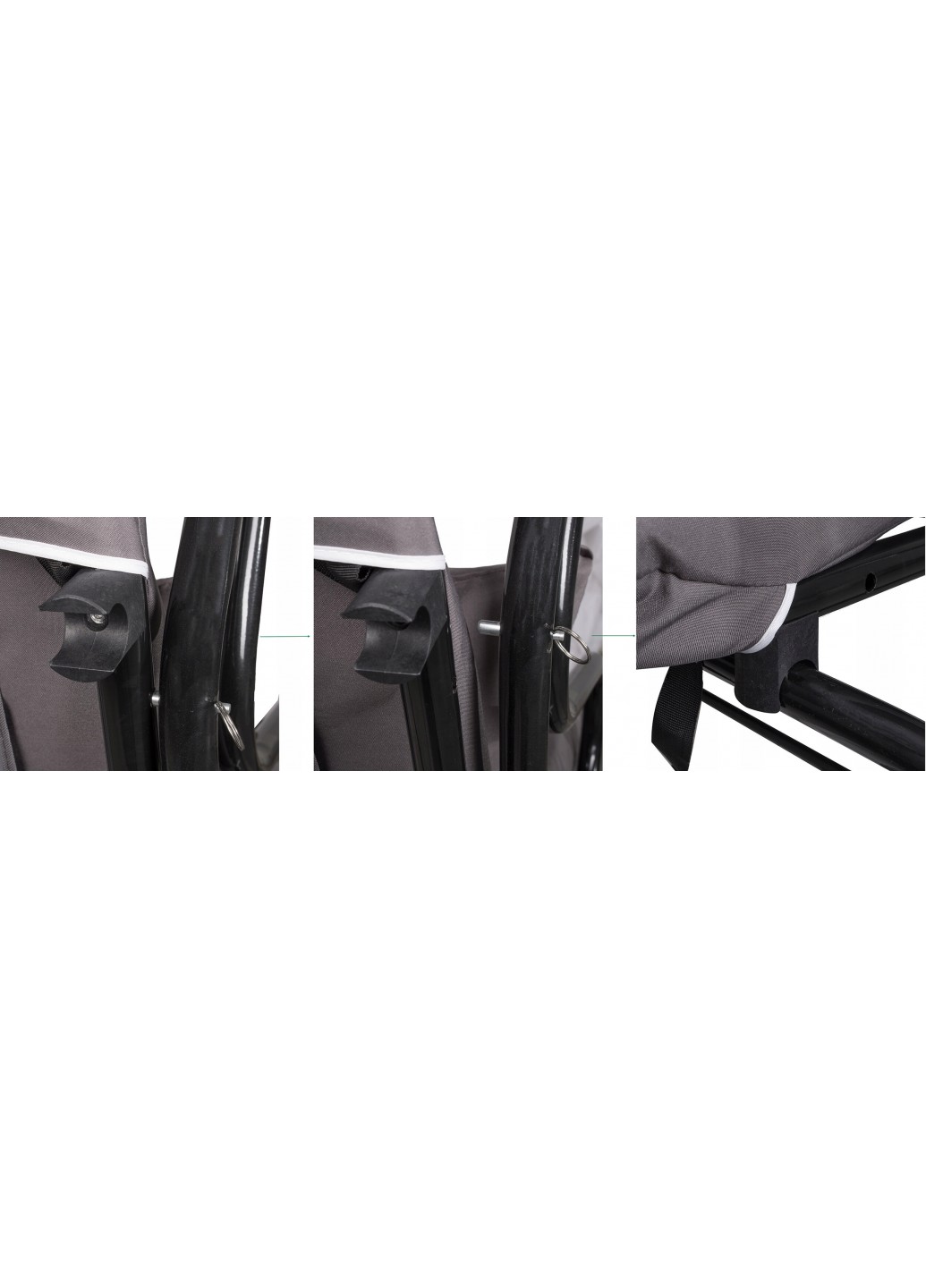 Садова гойдалка Springos Linda 162x241 см Сірий (GS0003) - фото 8 Садова гойдалка Springos Linda 162x241 см Сірий (GS0003) - фото 8