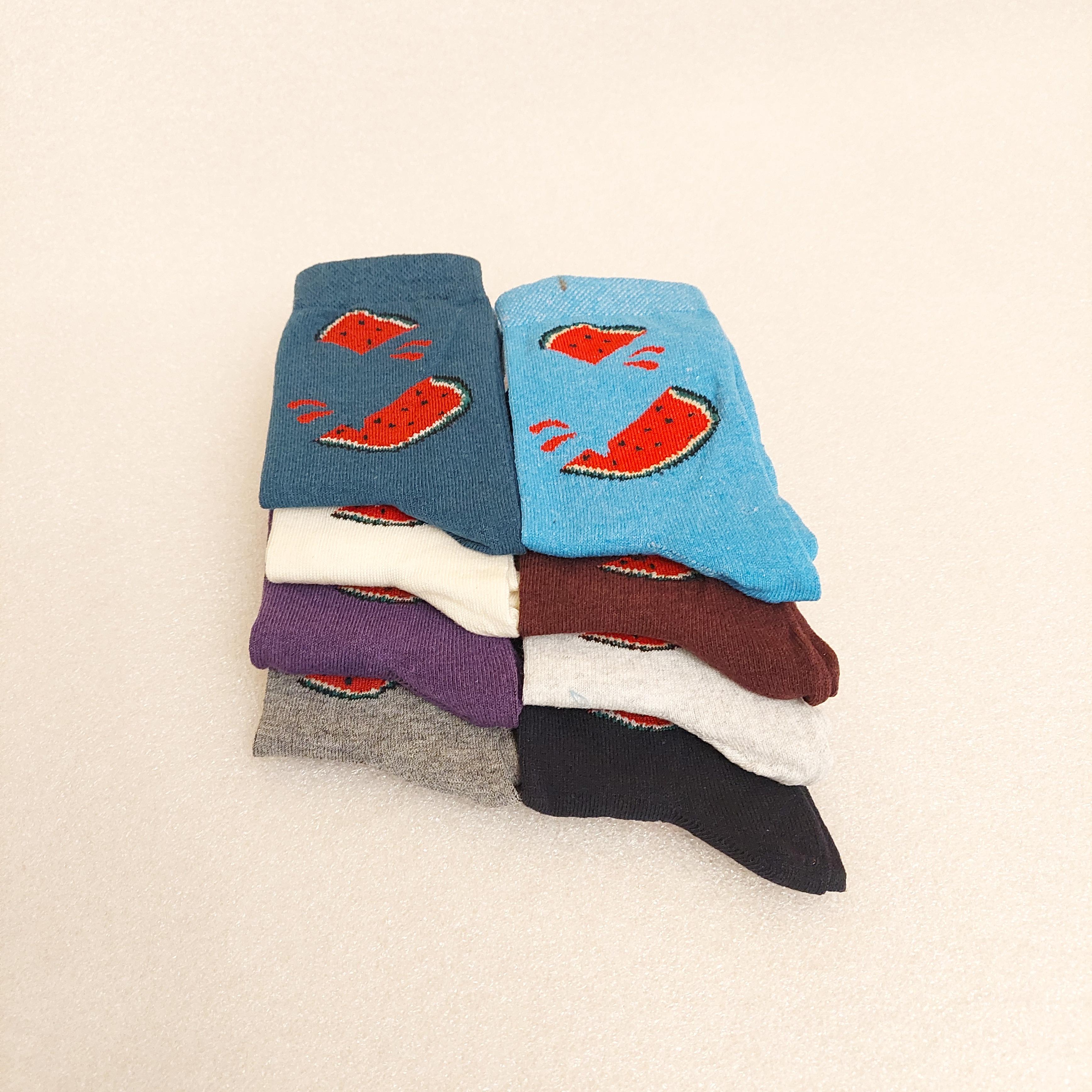 Набір шкарпетки жіночі демісезонні Житомир Watermelon 12 пар р. 38 Різнокольорові (0514) - фото 3 Набір шкарпетки жіночі демісезонні Житомир Watermelon 12 пар р. 38 Різнокольорові (0514) - фото 3