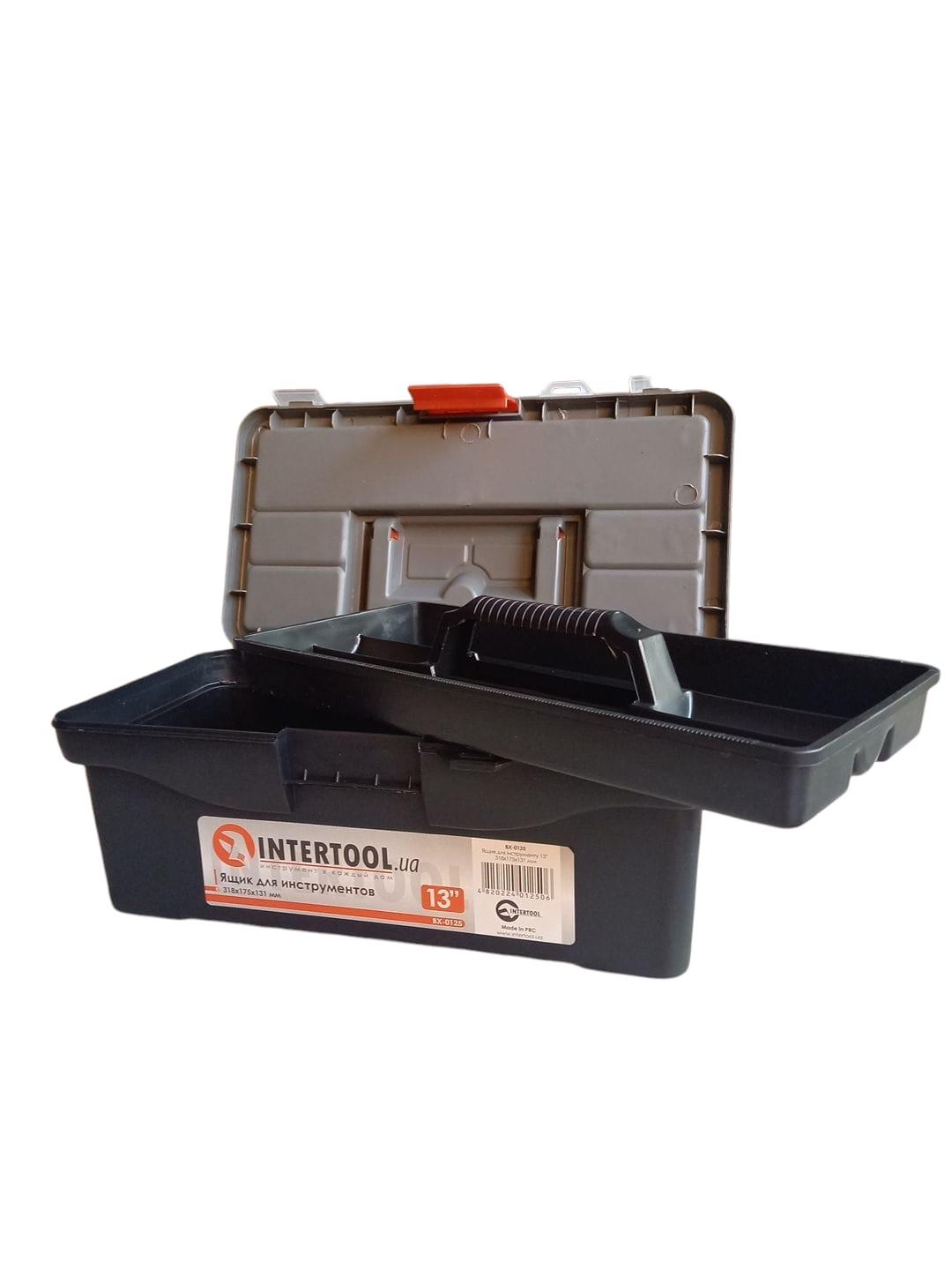 Ящик для инструмента Intertool BX-0125 13" 318х175х131 мм (26447231) - фото 3 Ящик для инструмента Intertool BX-0125 13" 318х175х131 мм (26447231) - фото 3