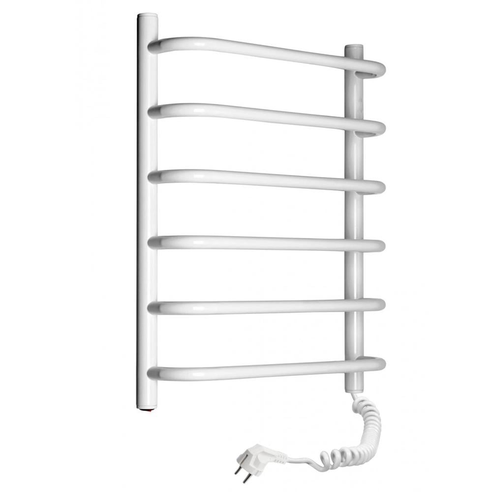 Полотенцесушитель электрический SANTAN лестница Симфония 480х600 правосторонний Белый (111945)