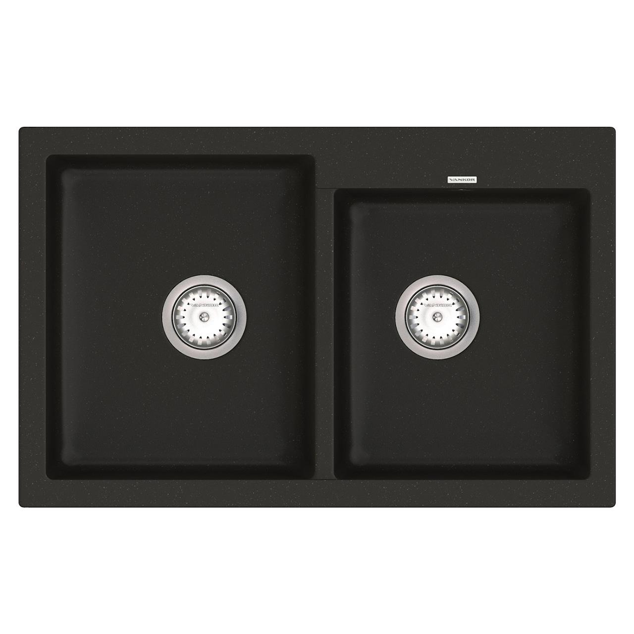 Мойка кухонная Vankor Orman OMP 05.80 + сифон автомат 795х500х190 мм Black - фото 3 Мойка кухонная Vankor Orman OMP 05.80 + сифон автомат 795х500х190 мм Black - фото 3