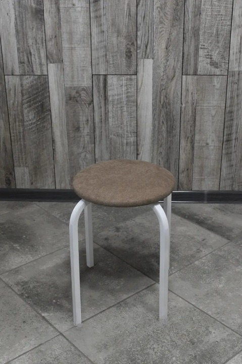 Табурет кухонний Стандарт 30х45 см Коричневий/Білий (28374219)