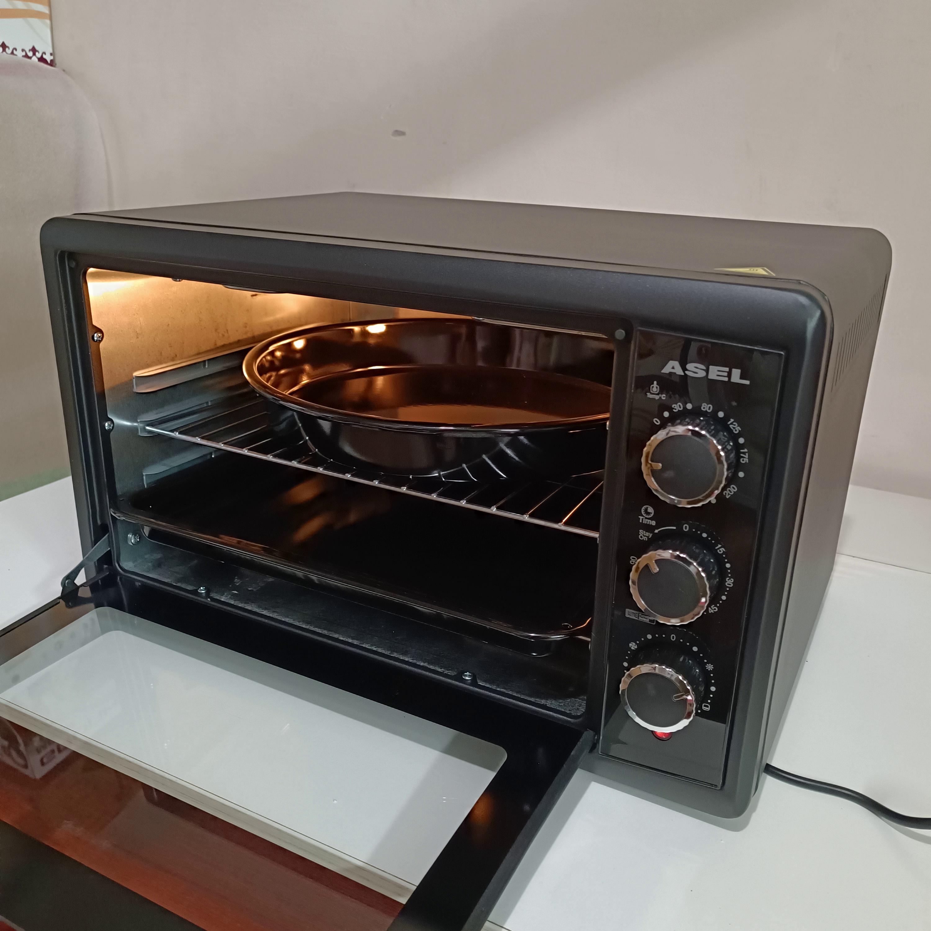 Печь электрическая Asel AF50-33 конвекция/подсветка/таймер 90 мин. 50 л - фото 3