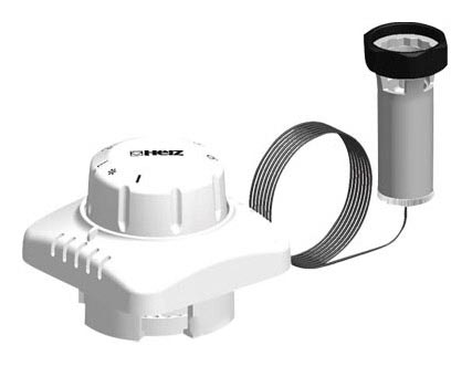 Головка термостатическая Herz с дистанционной регулировкой для скрытого монтажа М 28х1,5 (1935500)