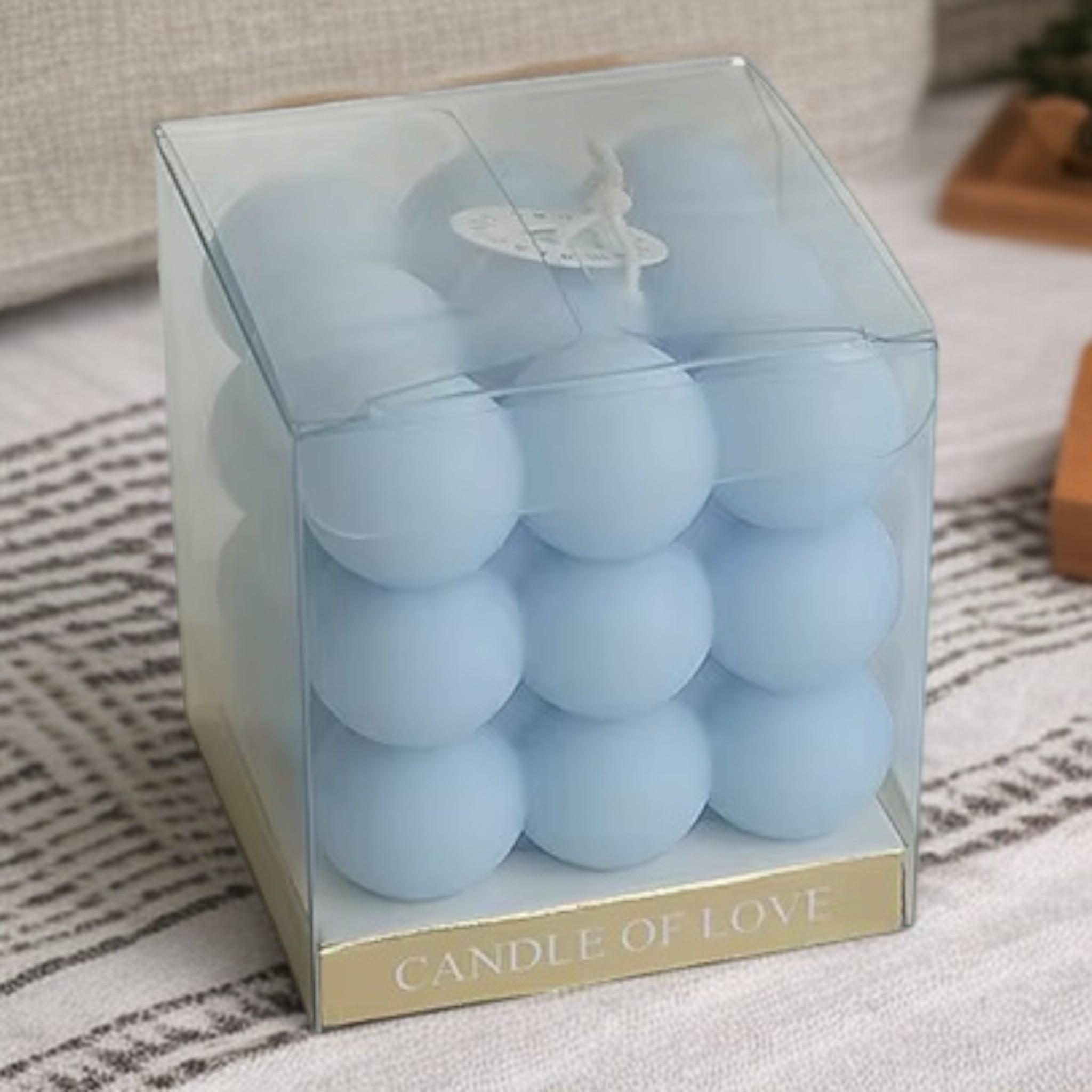 Свеча пузырьково-кубическая Du Song Синий (00016) - фото 3