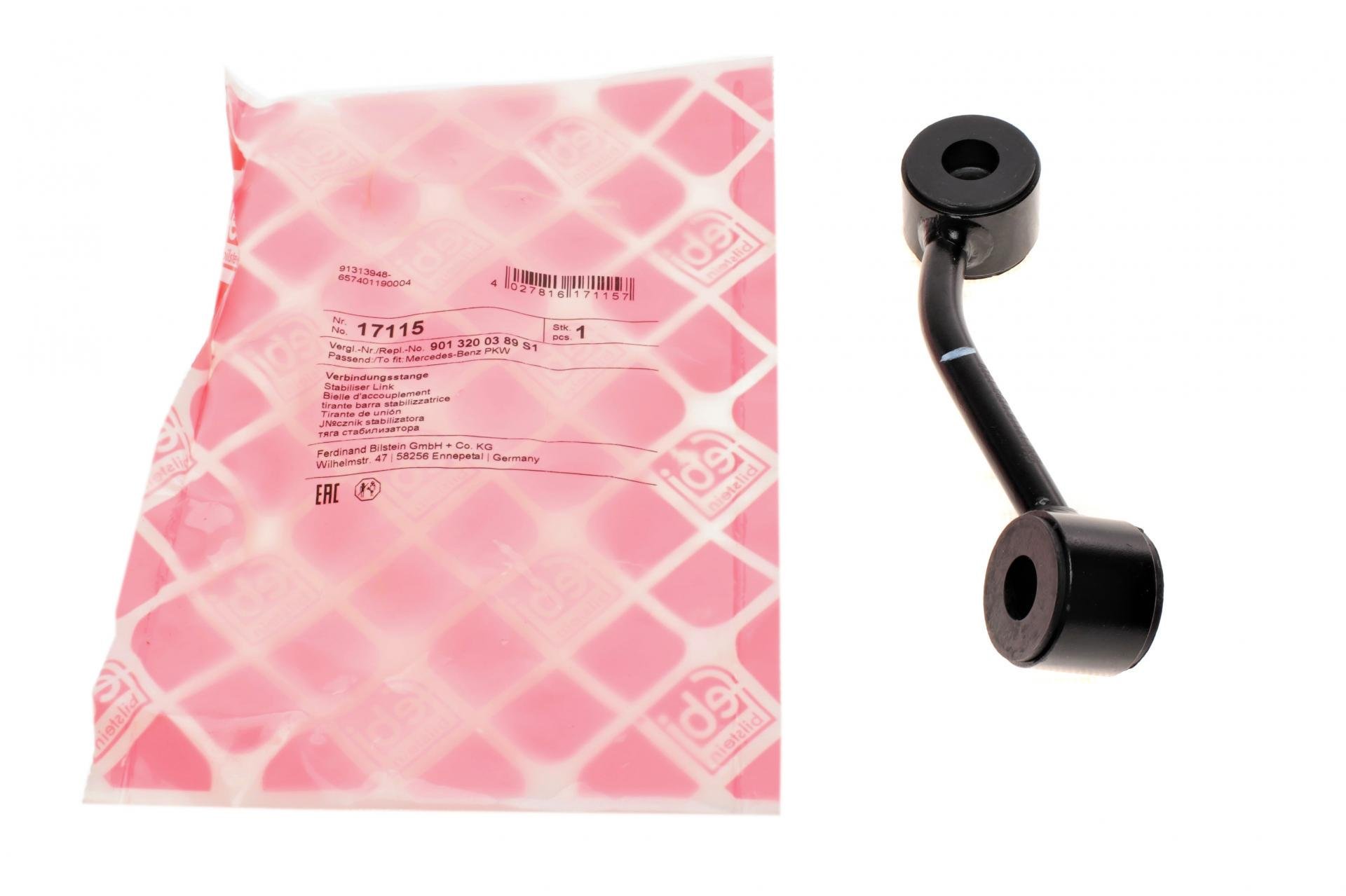 Тяга переднего стабилизатора FEBI BILSTEIN       R Mercedes Sprinter - 17115