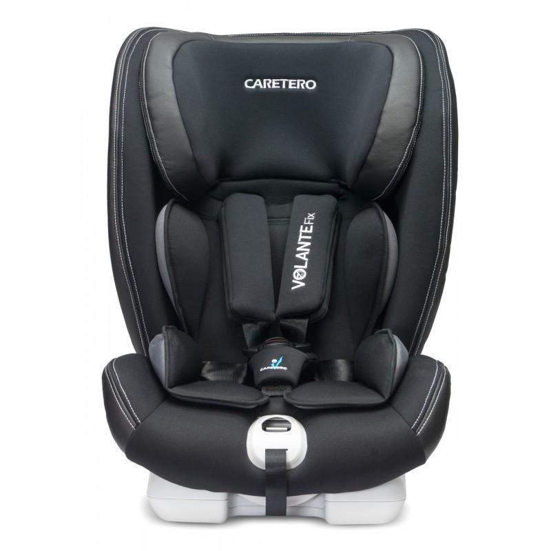 Автокресло Caretero Volante Fix Black группа 1-2-3 9-36 кг с системой Isofix - фото 2