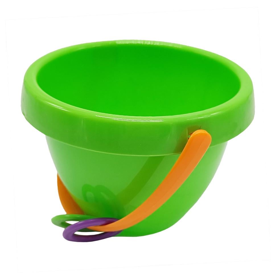 Игрушка для песочницы ведерко Colorplast Латаття от 3 лет Зеленый (IS-183-S-264)