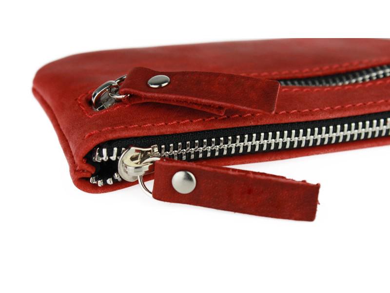 Ключница FREESKIN Type 2 кожанная 14x7x1 см Красный (81107) - фото 3 Ключница FREESKIN Type 2 кожанная 14x7x1 см Красный (81107) - фото 3