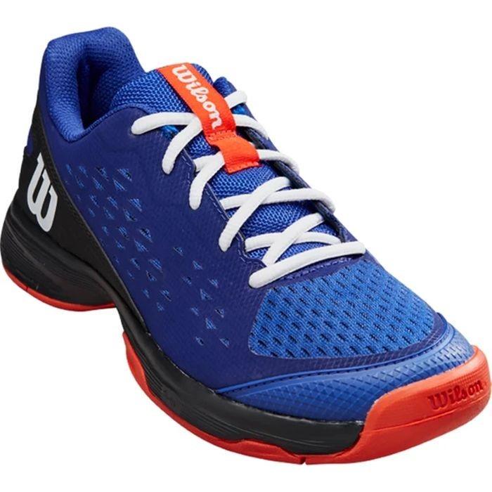Кроссовки детские Wilson RUSH PRO JR L р.37 Сине-оранжевый (WRS330400)