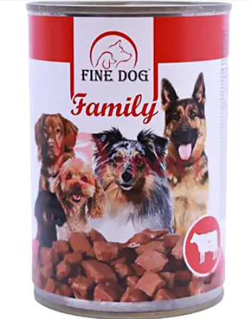 Корм вологий для собак FineDogt Яловичина 415 г (8631)