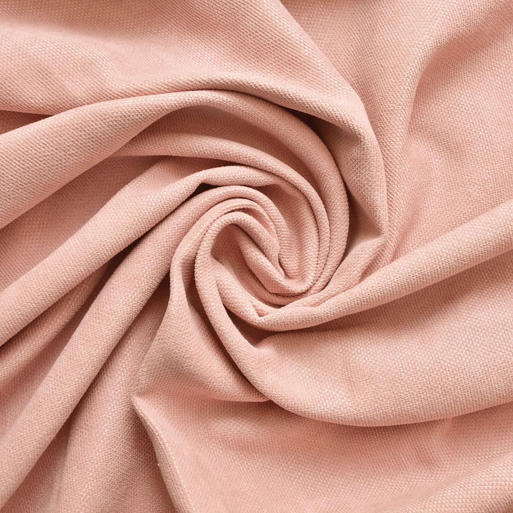 Ткань портьерная однотонная Фонлук Сюита V-33 чайна троянда