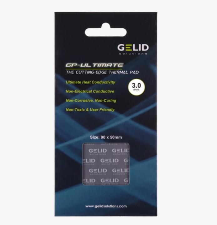 Термопрокладка Gelid Solutions GP-Ultimate 15w/mk TP-GP04-E 90х50х3 мм (1897597363)